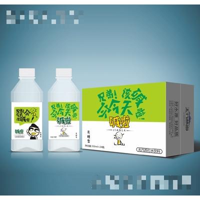 堿啦無糖型無汽蘇打水飲料350ml