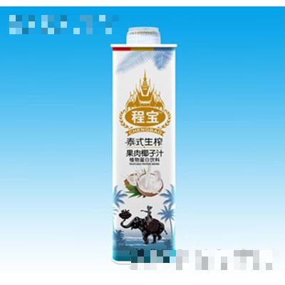 程寶1L泰式生榨果肉椰子汁