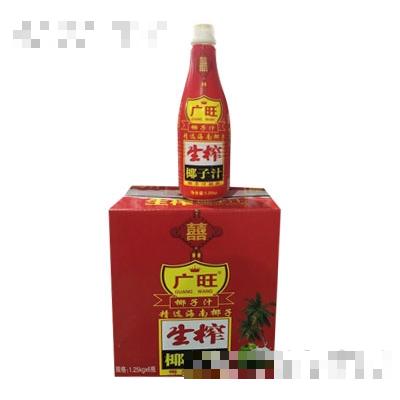 廣旺生榨椰子汁1.25kgx6