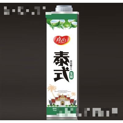 真心泰式果肉椰子汁生榨1L