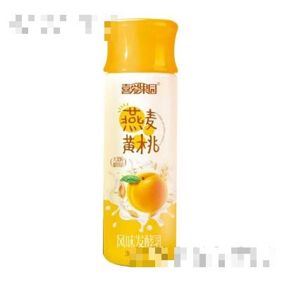 喜愛果園燕麥黃桃風(fēng)味發(fā)酵乳