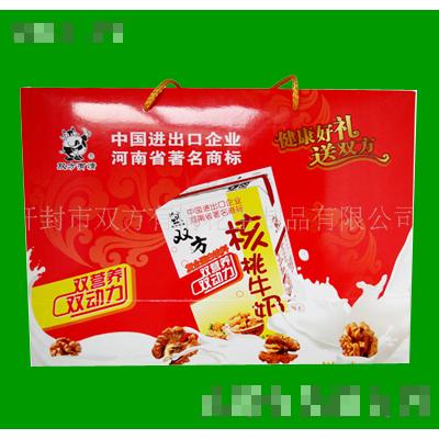 雙方有情核桃牛奶禮品袋