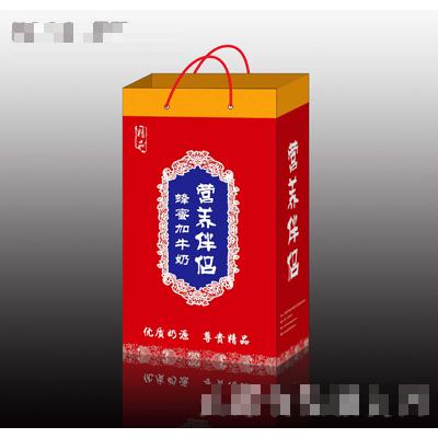 蜂蜜加牛奶營養(yǎng)伴侶手提袋