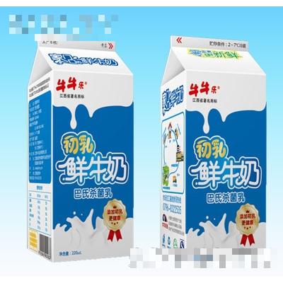 牛牛樂初乳鮮牛奶220ml