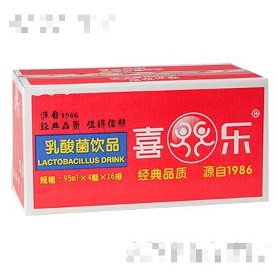 喜樂乳酸菌95mlX4瓶X16排