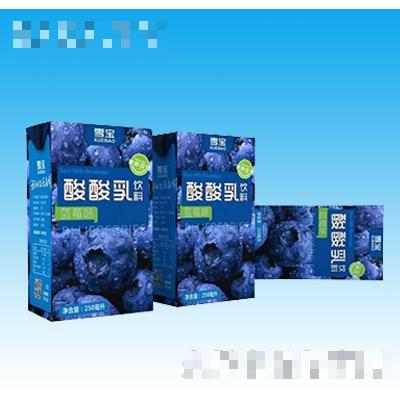 雪寶酸酸乳藍(lán)莓味250ml