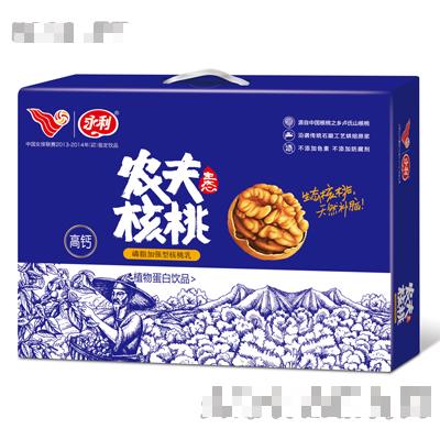 永利農(nóng)夫核桃磷脂加強型核桃乳苗條磚1×12圣牧款