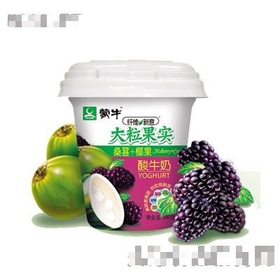 纖維新意大果粒酸奶(桑葚+椰