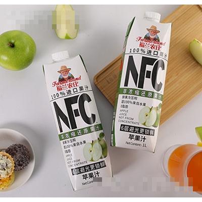 福蘭農(nóng)莊鮮果冷壓榨蘋果汁1L