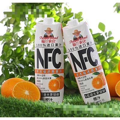 福蘭農(nóng)莊鮮果冷壓榨橙汁1L