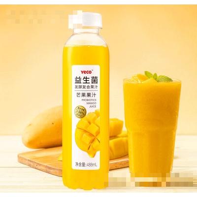 椰可益生菌發(fā)酵芒果果汁488ml