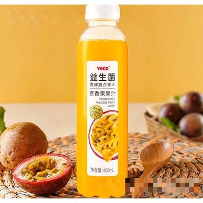 椰可益生菌發(fā)酵百香果果汁488ml
