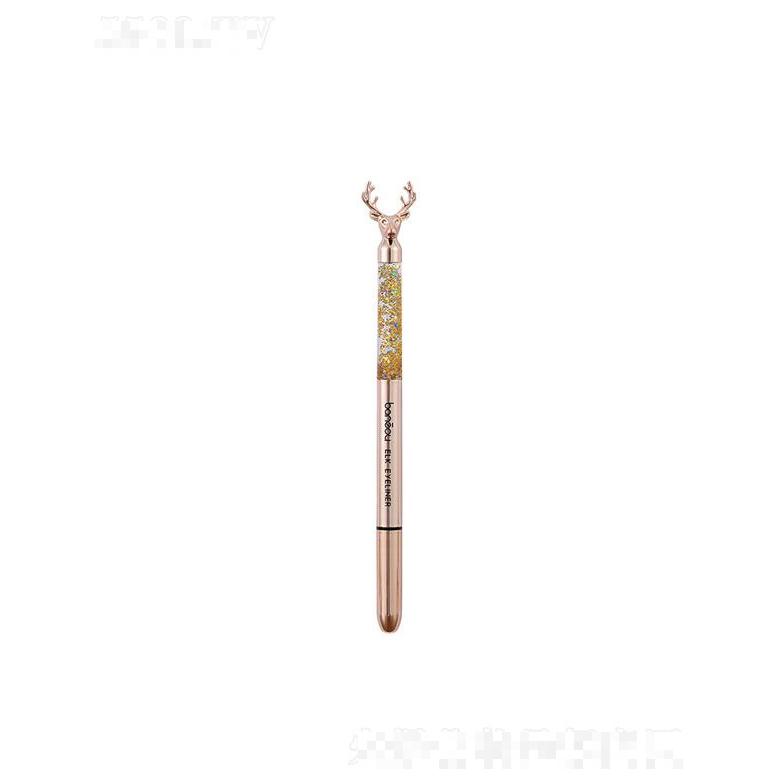 伴奏麋鹿靈眸炫黑防水眼線筆