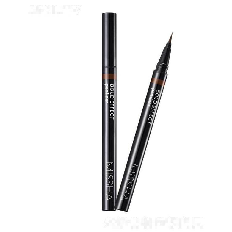 謎尚濃亮大眼眼線液筆(密棕)  0.4g正宗的棕色