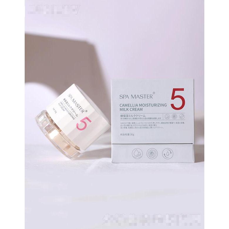 廣州市有趣生物   SPAMASTER山茶花沁透保濕牛奶霜 補水保濕
