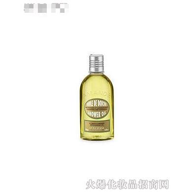 歐舒丹甜扁桃緊致沐浴油