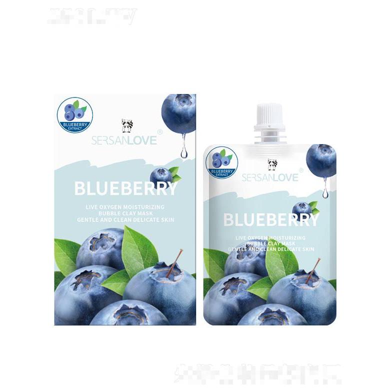 奢賞之戀藍莓泡泡面膜