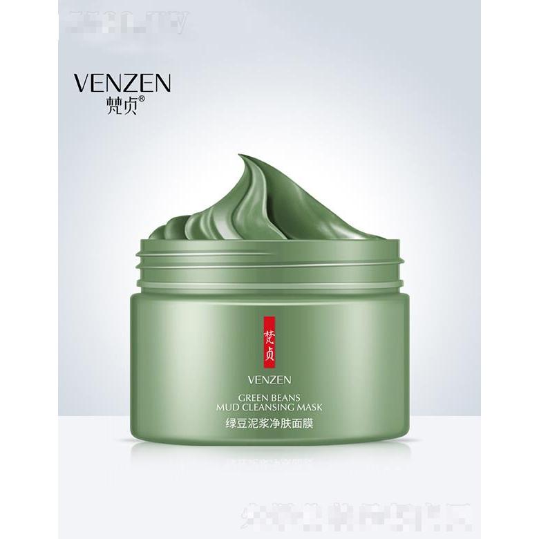廣州市愛(ài)蓮   梵貞綠豆泥漿凈膚面膜   補(bǔ)水保濕   清爽控油
