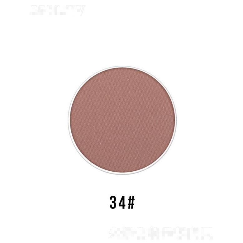 廣州仙蒂36mm單色眼影34# 啞光珠光亮片蔥粉通用眼影盤