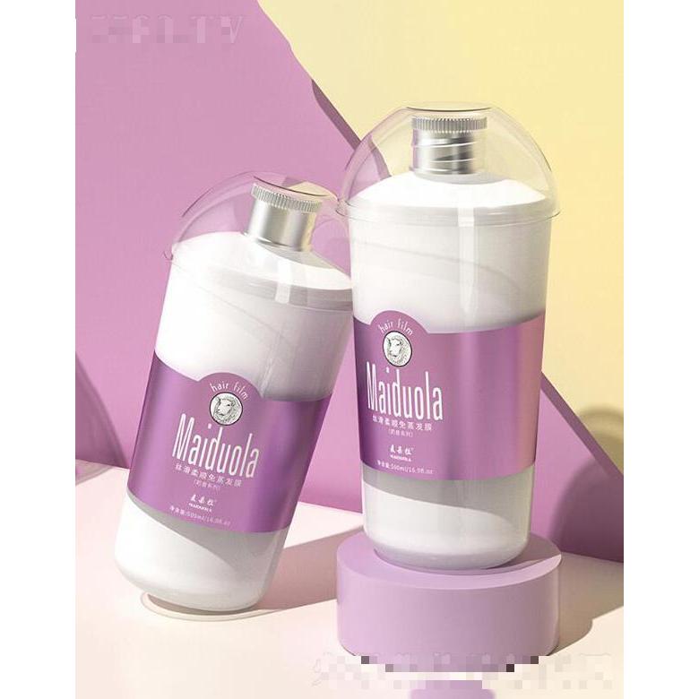 麥朵拉 絲滑柔順免蒸發(fā)膜護(hù)發(fā)素 奶昔質(zhì)地香氛護(hù)發(fā)乳批發(fā)500ML