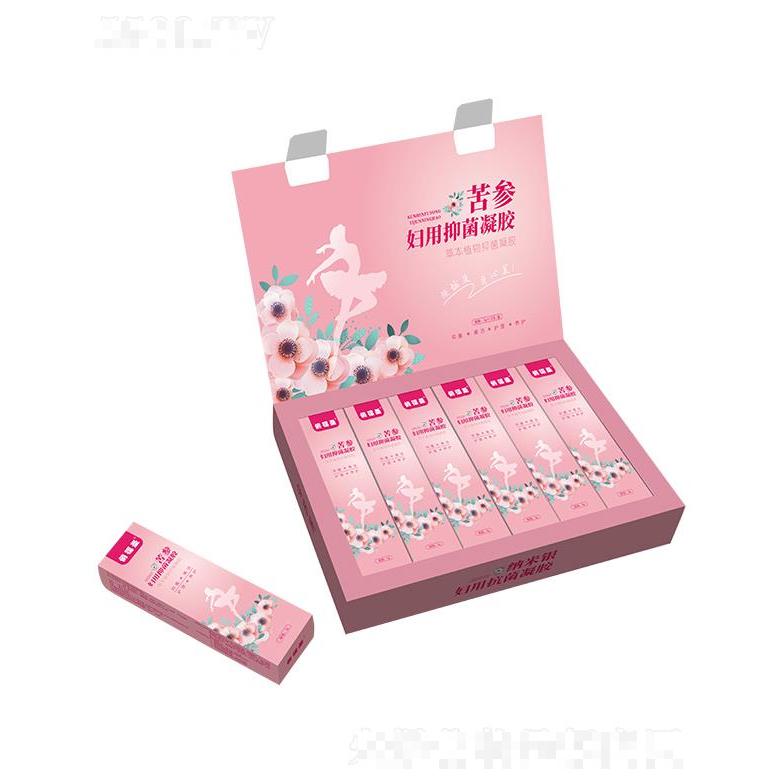 俏福圣苦參婦科抑菌凝膠 3g*12支(12支/盒)