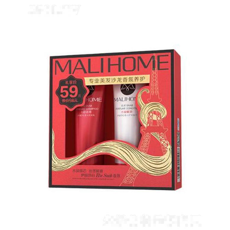 魔莉舍伊麗莎白香水頭發(fā)洗護(hù)套裝（水凝順滑）潔凈滋養(yǎng)頭皮發(fā)絲