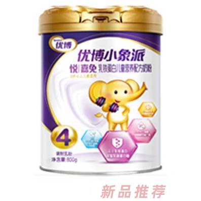 優(yōu)博小象派悅嘉免乳鐵蛋白兒童營(yíng)養(yǎng)配方奶粉