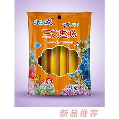 多嘉愛袋裝魚腸三文魚腸蝦腸鱈魚魚腸芝士魚腸多種口味招商代理