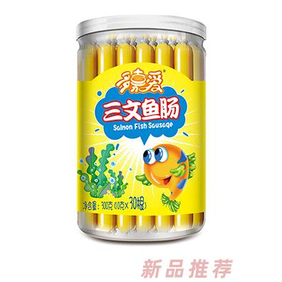 多嘉愛罐裝魚腸三文魚腸蝦腸鱈魚腸玉米魚腸多種口味