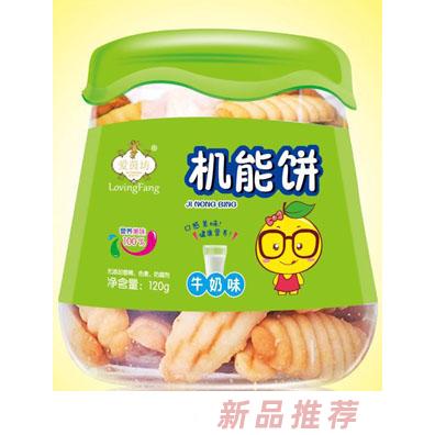 愛茵坊牛奶味香蕉味機能餅造型餅干小零食代理