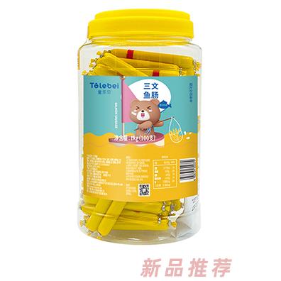童樂(lè)貝三文魚(yú)蝦鱈魚(yú)腸1kg兒童營(yíng)養(yǎng)魚(yú)腸小零食兒童火腿腸