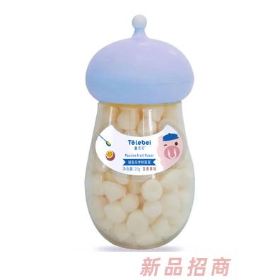童樂(lè)貝益生元羊奶溶豆百香果酸奶櫻桃味水果口味混合小零食