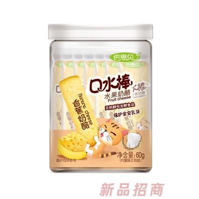倍思貝保護(hù)寶寶乳牙香蕉藍(lán)莓核桃水果特濃奶酪口水棒代理