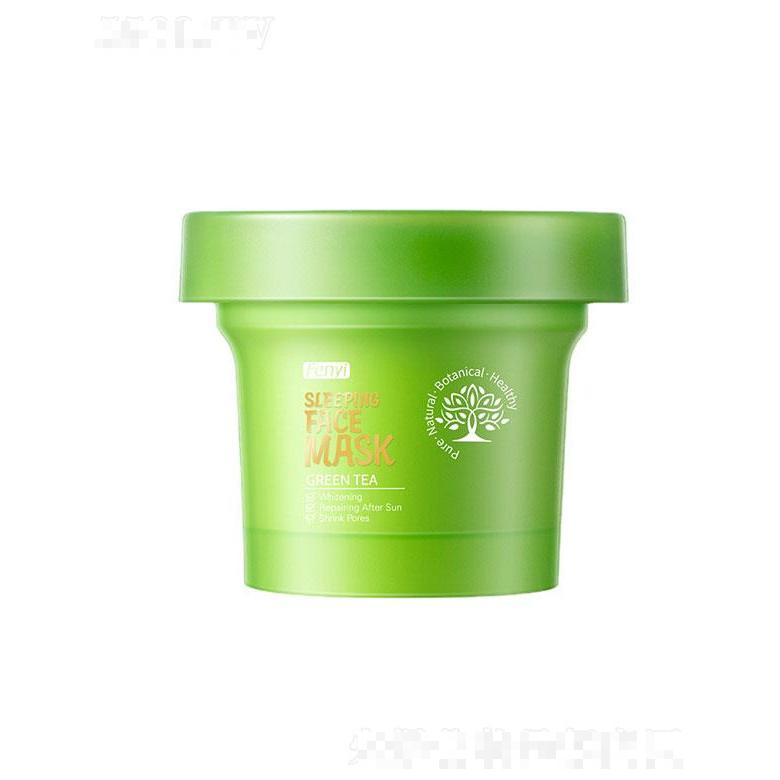 汕頭市威仕達  芬逸綠茶免洗睡眠面膜  100g   保濕補水