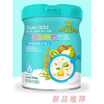 環(huán)球冠真添加果粒米乳-雪梨獼猴桃高鈣配方