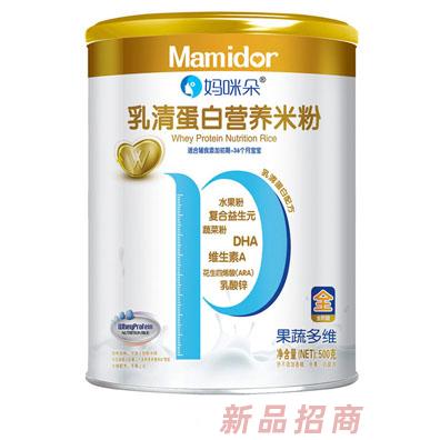 媽咪朵果蔬多維核桃紅棗活性益生元護(hù)暢雙歧因子鐵鋅鈣乳清蛋白營(yíng)養(yǎng)米粉罐裝