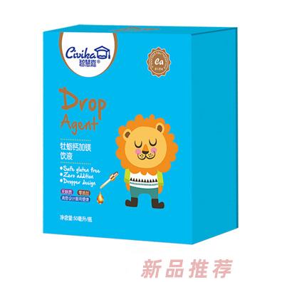 智慧嘉牡蠣鈣鎂飲液+鱈魚油維生素AD飲液+優(yōu)活益生菌飲液50毫升/瓶