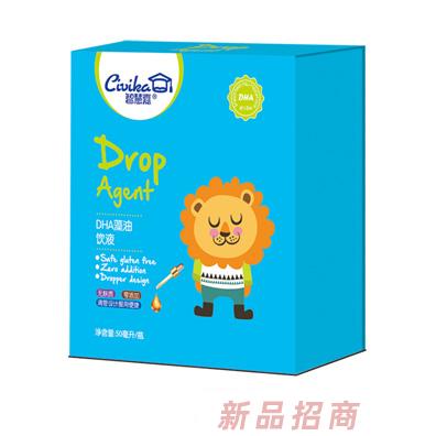 智慧嘉DHA藻油飲液+活性鐵飲液+活性鋅飲液50毫升/瓶