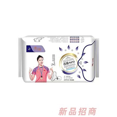 TUOTUO香睡420衛(wèi)生巾6片420mm特長(zhǎng)夜用