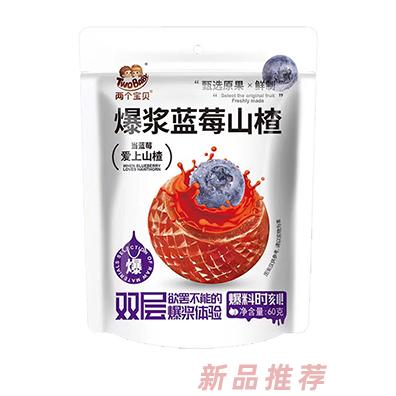 兩個(gè)寶貝爆漿藍(lán)莓山楂60g