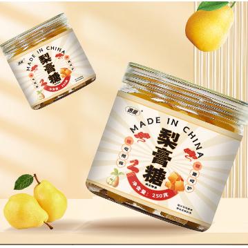 梨膏糖清涼薄荷糖純手工含片OEM貼牌代工