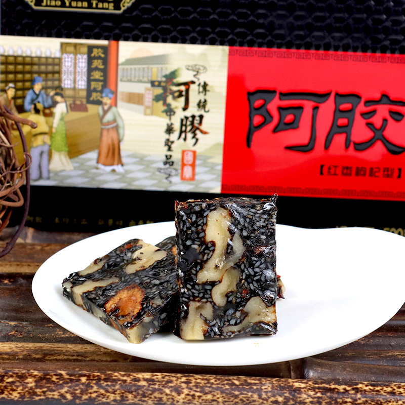 阿膠糕東阿即食 500g鐵盒裝OEM代加工