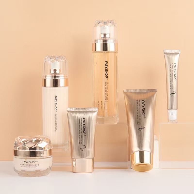 護膚面部套裝減齡乳液面奶OEM代加工