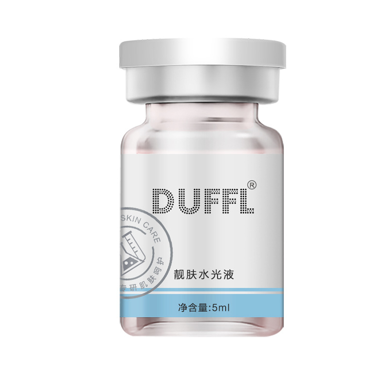 DF水光青春動(dòng)能素靚膚提亮膚色深層補(bǔ)水煥活肌膚收縮毛孔精華液OEM代加工