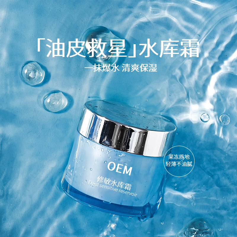輕薄補水保濕水潤嫩膚廠家批發(fā)賦活養(yǎng)顏晚霜 滋潤透亮精華面霜OEM代加工