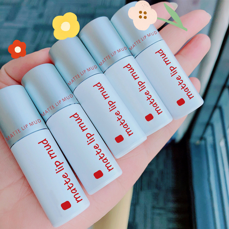 HDBD超火√奶茶色口紅啞光霧面持久不掉色不沾杯女學(xué)生款口紅孕婦OEM代加工