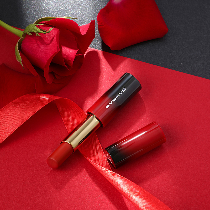 sysryb網(wǎng)紅款啞光口紅唇釉唇彩唇蜜少女學(xué)生持久不掉色不沾杯口紅OEM代加工