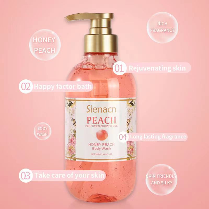 水蜜桃香氛沐浴露溫和滋潤OEM代加工