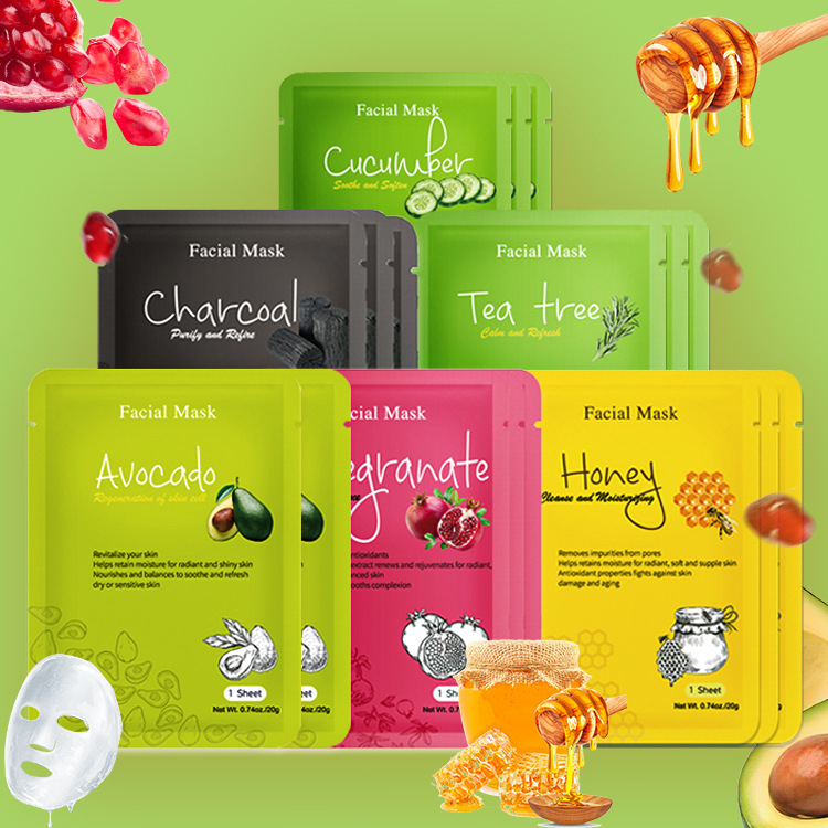 水果面膜補水保濕面膜貼 OEM代加工