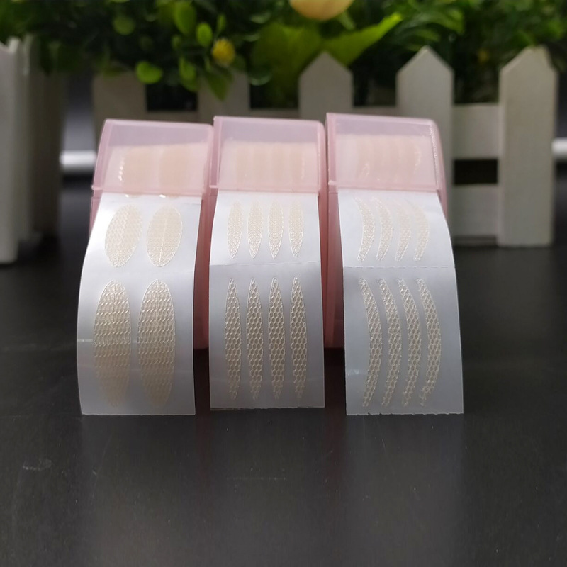 網(wǎng)紗蕾絲遇水即粘雙眼皮貼OEM代工廠